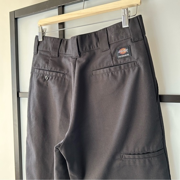 [30x30] Men’s Dickies Black Skateboard Flex Wide Leg Cargo Pants Jamie Foy - Picture 8 of 16
